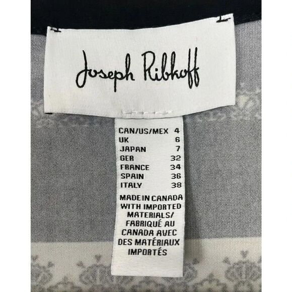 Joseph Ribkoff Artistic Paisley‎ Blouse Women’s Size 4 - Picture 8 of 9